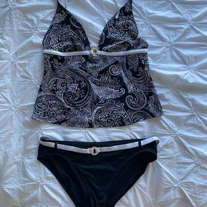 Lauren Ralph Lauren 2 piece bathing suit